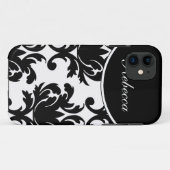 Damask Monogram iPhone 5 Hoesjes (Achterkant (horizontaal))