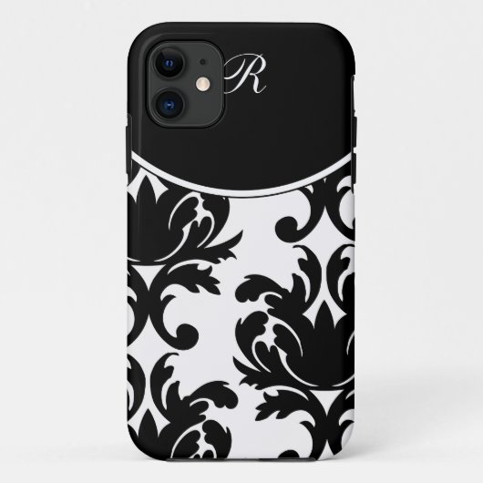 Damask Monogram iPhone 5 Hoezen (Achterkant)