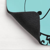 Damask Monogram Muismat (Hoek)