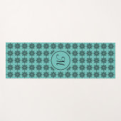 Damask Monogram Yoga Mat (Voorkant (horizontaal))