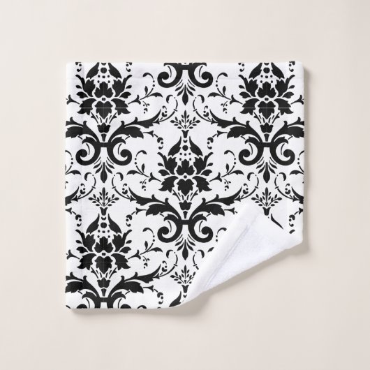 Damask Ornate Victoria Design (Gant de toilette)