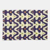 Damask paisley arabesque Moroccan patroon Theedoek (Horizontaal)