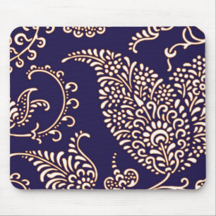 Damask paisley girale griezakpatronen muismat