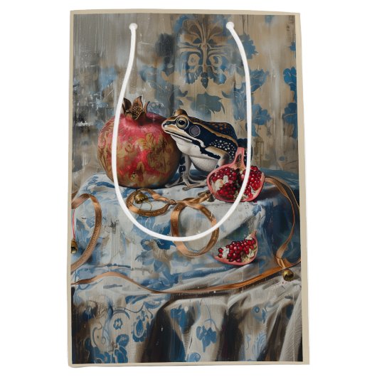 Damask - Papieren tas Medium Cadeauzakje (Voorkant)