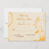 Damask Parisienne - Marmalade & Fall Spice RSVP (Devant)