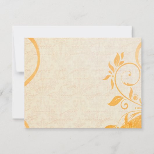Damask Parisienne - Marmalade & Fall Spice RSVP (Dos)