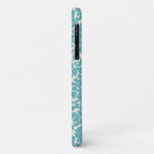 Damask Pattern, Blue Damask, French Damask Case-Mate iPhone Case (Achterkant/links)