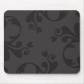 Damask Pattern, Grey Damask, French Damask Muismat (Voorkant)
