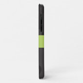 Damask Pattern, Grey Damask, Monogram Case-Mate iPhone Case (Achterkant/links)