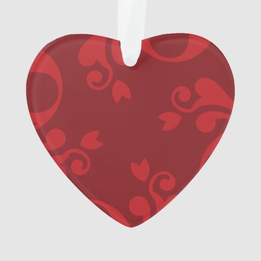 Damask Pattern, Red Damask, Sweet 16, Anniversaire (dos)