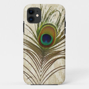  damask Peacock Feathers iPhone5 hoesje