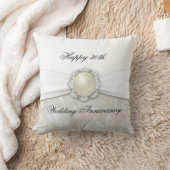 Damask Pearl Mariage Anniversaire Jeu Oreiller (Couverture)
