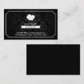  Damask Personal Chef Visitekaartje (Voorkant / Achterkant)
