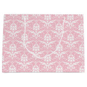 Damask Print Large Gift Bag Groot Cadeauzakje (Voorkant)