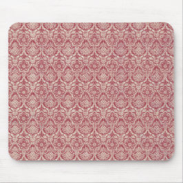 Damask Red Pattern Muismat