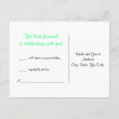 Damask Response Briefkaart (Achterkant)