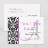 Damask Response Briefkaart (Voorkant / Achterkant)