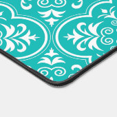 Damask Robin Oeuf Bleu Designer Couleur Coordonnée (Coin)