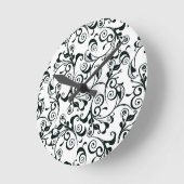 Damask Ronde Klok (Hoek)