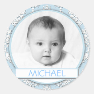 Damask Ronde Sticker