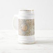  Damask Roos Stein Bierpul (Voorkant links)