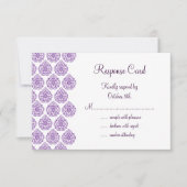 Damask RSVP (violet) (Devant)
