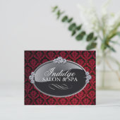Damask Salon et carte postale Spa (Debout devant)