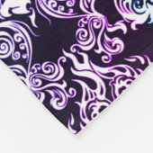 Damask Shulls Fleece Deken (Hoek)