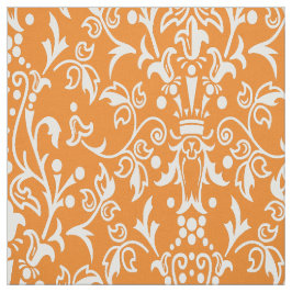 Damask Sinaasappel Stof