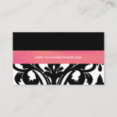 Damask Sophisticate ~ Visitekaartje (Achterkant)