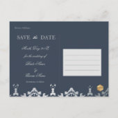 Damask, sparen de briefkaarten van de Foto van de (Achterkant)