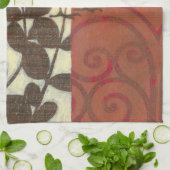 Damask Sparrow Theedoek (Gevouwen)