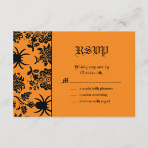 Damask Spider RSVP