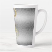 Damask & Swirl Latte Mok (Rechts)