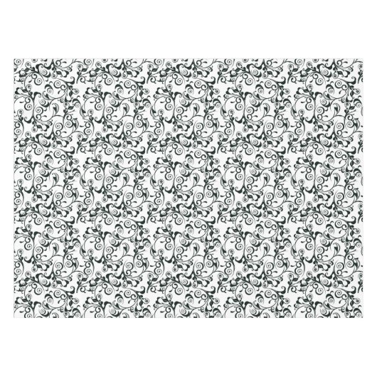 Damask Tafelkleed (Voorkant (Horizontaal))