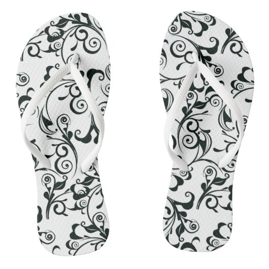 Damask Teenslippers (Voetbed)