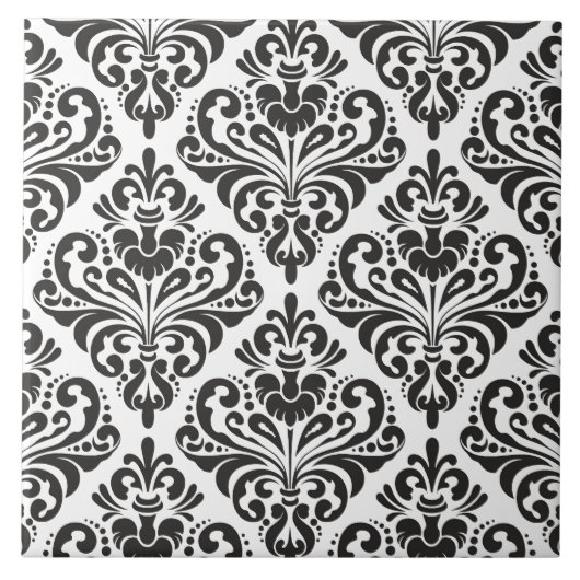 Damask Tegeltje (Voorkant)