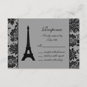 Damask Tour Eiffel RSVP