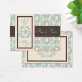 Damask Tweets TY Carte pour notes (Bureau)