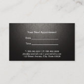 Damask Vignette (Appointment Card) Afsprakenkaartje (Achterkant)