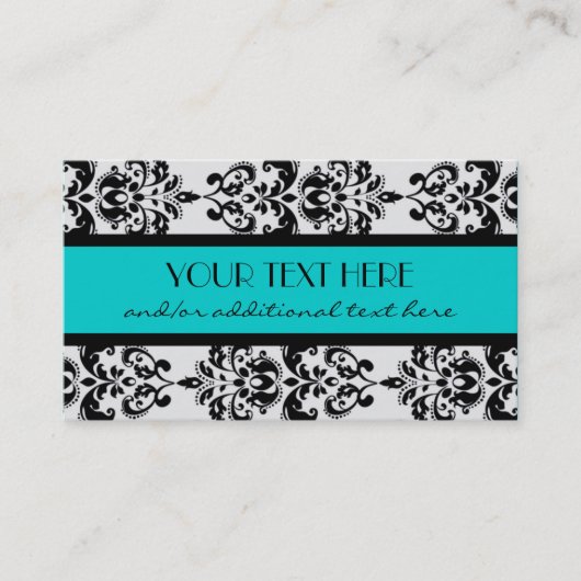 Damask Visitekaartje (Voorkant)