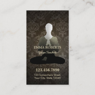 Damask Yoga & Mediation Loyalty Punch