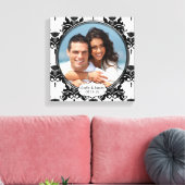 Damask Your Photo Wrapped Canvas (Insitu (Woonkamer))