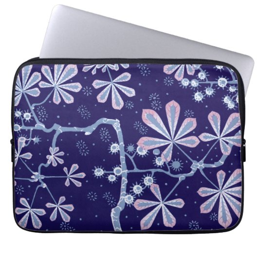 Damaskikkerhoes voor neopreen-laptop laptop sleeve (Voorkant)