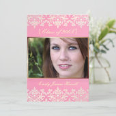 Damaslaag/Afstuderen/dij kleur Kaart (Staand voorkant)