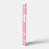 Damaslicht roze kangaroo paw patroon Case-Mate iPhone case (Achterkant / Rechts)