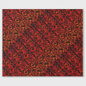 Damaspakpapier met draaimolens cadeaupapier (Vlak)