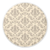 Damaspatroon 3 keramische knop (Voorkant)