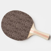 Damaspatroon 6 tafeltennisbatje (Zijkant)
