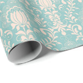 Damaspatroon Cadeaupapier (Rol Hoek)